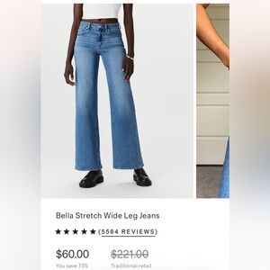 Quince Bella Stretch Wide Leg, Sz 28